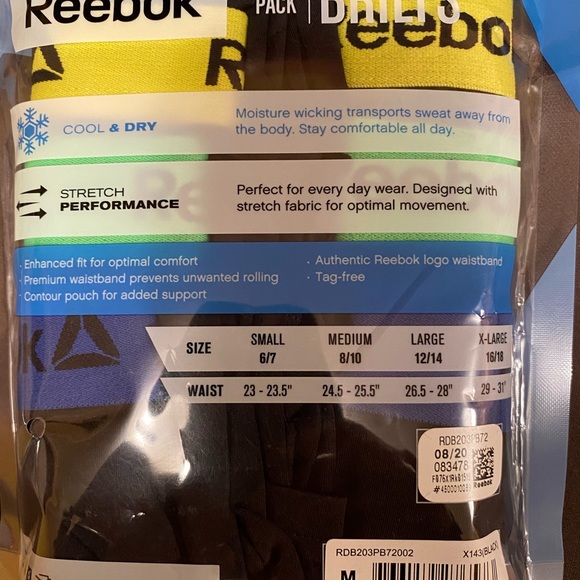 Boys stretch performance boxer briefs - Picture 2 of 3